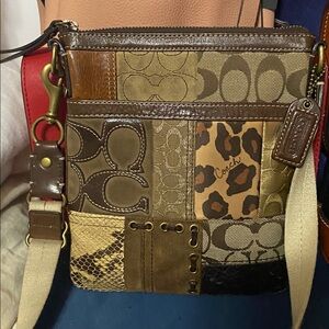 Coach Patch crossbody guitar strap